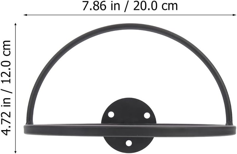 Angoily Wall-mounted Hat Storage Rack and Helmet Holder, Metal Multipurpose Display Shelf for Baseball Caps and Helmets, Space-saving Organizer for Home and Store Use - Image 2