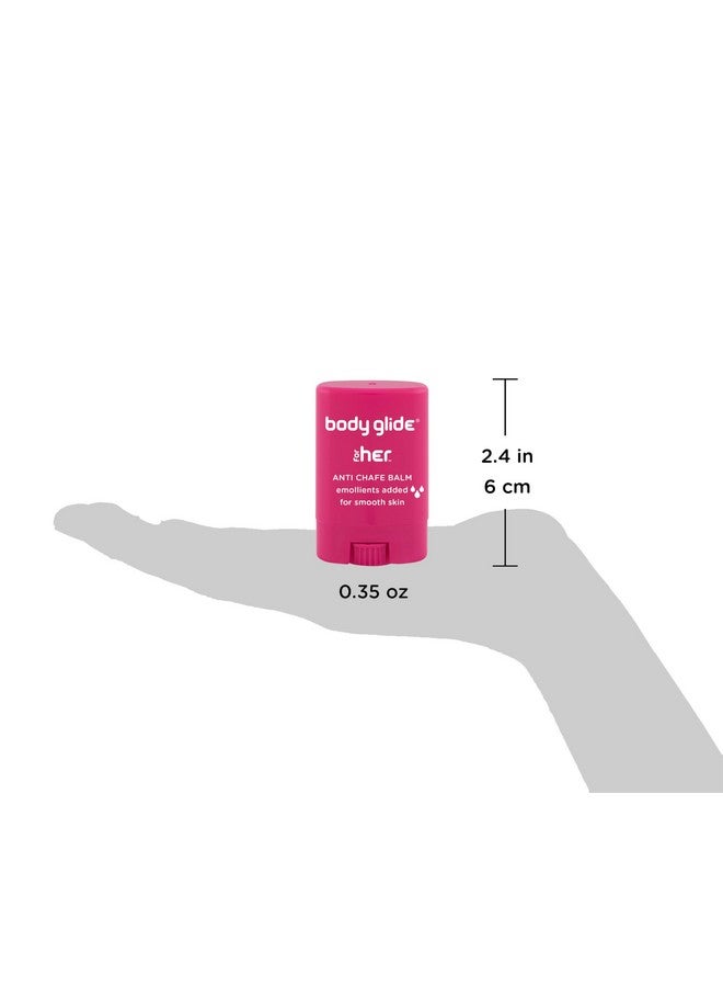 BodyGlide For Her Anti Chafe Balm 1.5Oz & 0.35Oz Bundle (Usa Sale Only) - Image 5