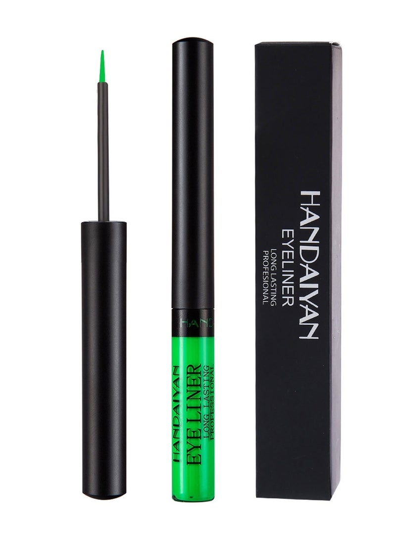 Handaiyan Waterproof Eyeliner color Liquid Liner UV Finish Professional Makeup Long Lasting Quick Smudge Proof Hyper Drying Resistant Stay All Day Waterline Winged Instant Result  - Image 1