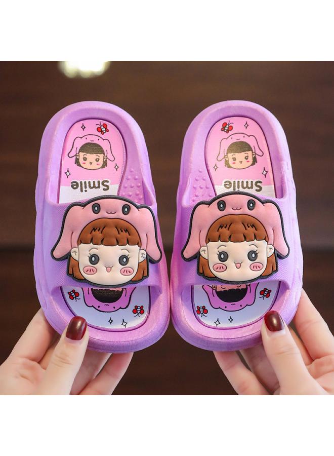 SHAKA Cartoon Little Girl Children Slippers Summer Girls Cute Soft Bottom Slippers Baby Slippers Baby Slippers - Image 2