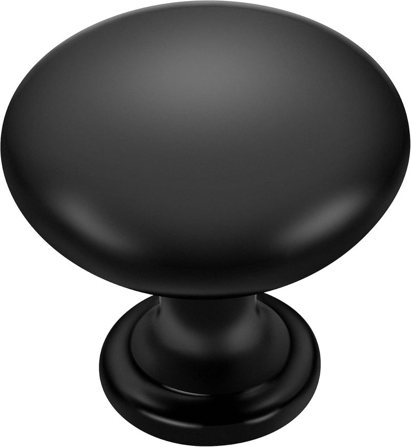 Ravinte 15 Pack Kitchen Cabinet Knobs Dresser Knobs Matte Black Drawer Pulls Door Handles for Drawer Cupboard and Dresser - Image 1