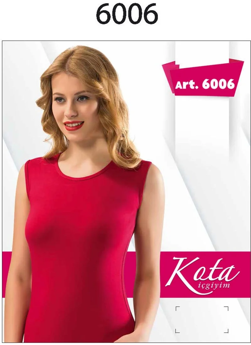 KOTA Crew Neck Women's Zero Sleeve Undershirt 6006