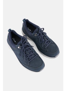 clarks Women Standard Wave 2,0 Lace Up Casual Shoes, Navy  - Image 3