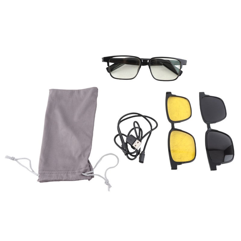 Smart Glasses Wireless BT 5.3 Voice Control Open Ear Sound Experience - Smart Sunglasses IP5 Waterproof for Outdoor Sports - Image 1