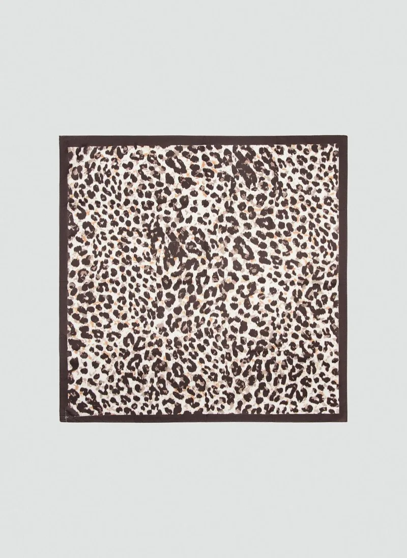 مانجو Animal print scarf