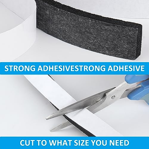 DGSL Foam Insulation Tape, 1In x 3/4In x 16.5Ft Weather Stripping Door Seal Strip for Doors and Windows,Sliding Door,Sound Proof Soundproofing Door Seal,Weatherstrip,Air Conditioning Seal Strip - Image 4