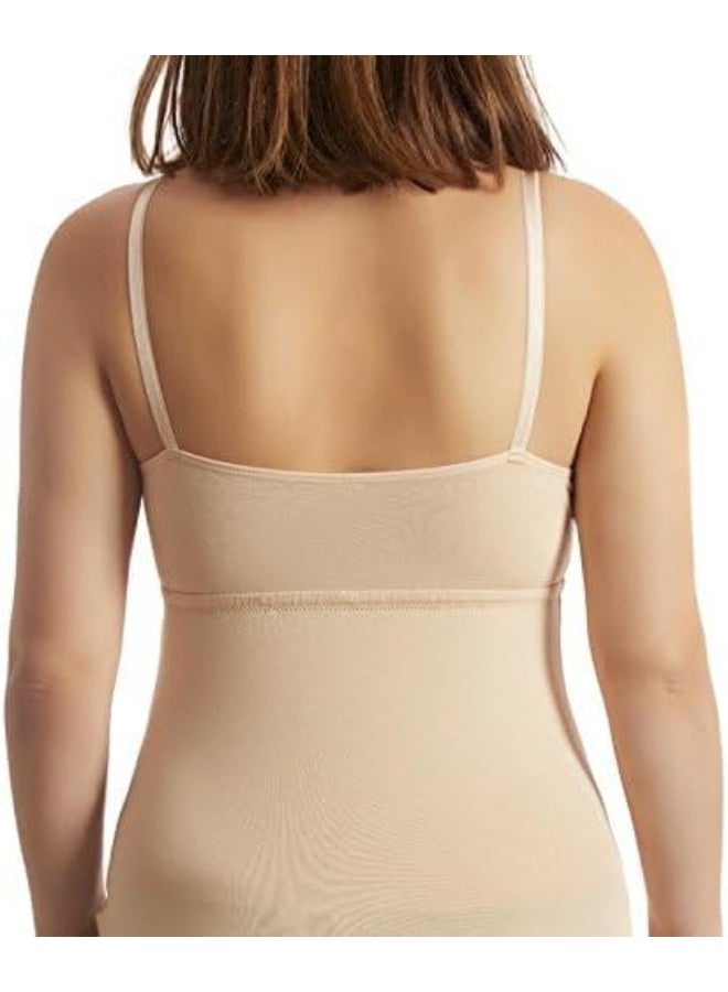 Funna Women's Nursing Vest,Pregnancy Slim Fit Vest Top For Mom,Ladies Free Nursing Size-XL and Color Rose Cream - Image 5