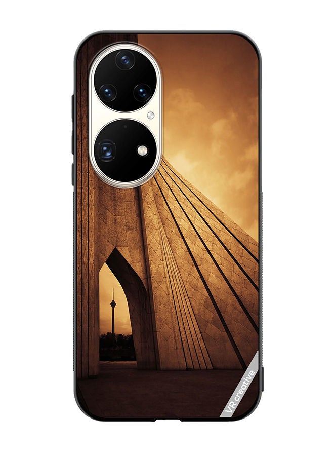VR CREATIVE Protective Case Cover For Huawei P50 Pro Tehran Iran Design Multicolour - Image 1
