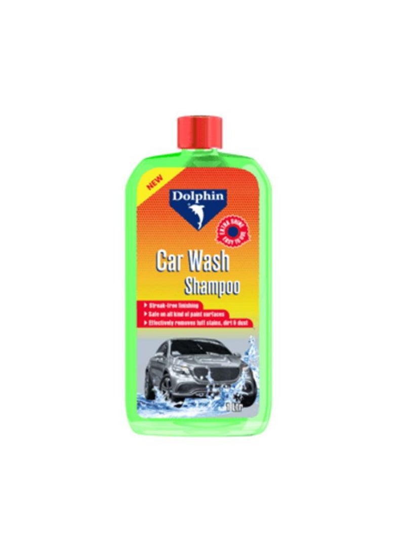 Dolphin Car Shampoo (Green) 1Ltr
