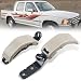 Amumu Rear Quarter Glass Window Latch Compatible with Toyota Tacoma 19892000 Pickup Hilux 19881997 4Runner 19891995 Brown - Image 2