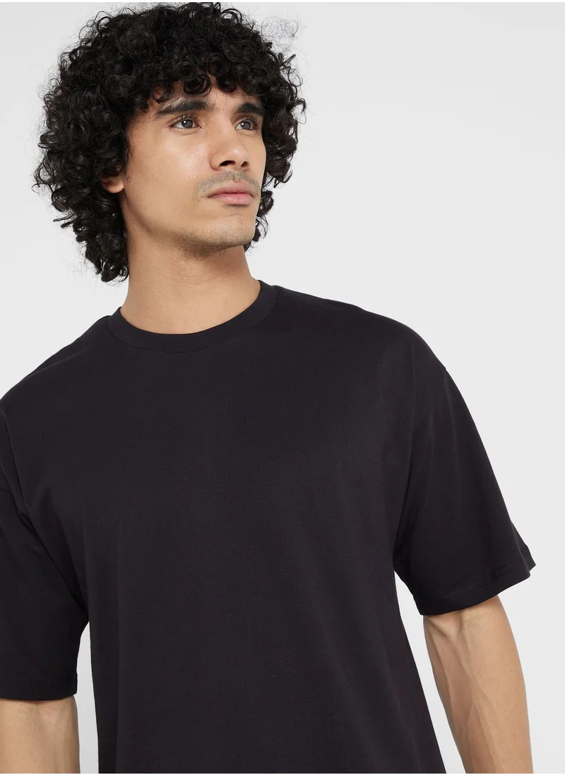 Seventy Five Contrast Printed T Shirt