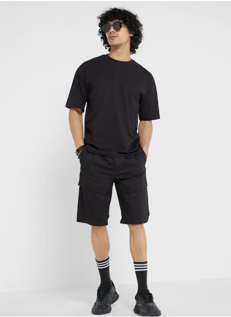 Seventy Five Contrast Printed T Shirt