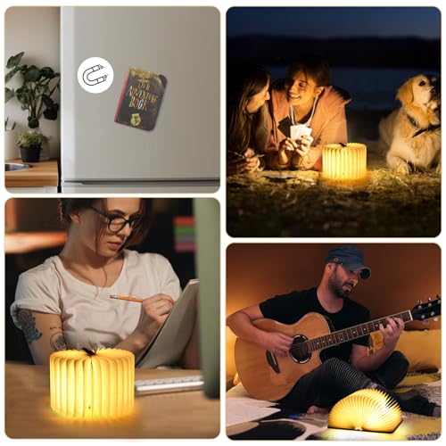 Let the Adventure Begin Mini Adventure Book Night Light,3D Folding Lamp&Three Different Lighting Options White/Yellow/Breathing Gradient Colors LED Book Lamp for Home Decor Birthday Gift,Inspired by'Up'Great Birthday Gift - Image 2