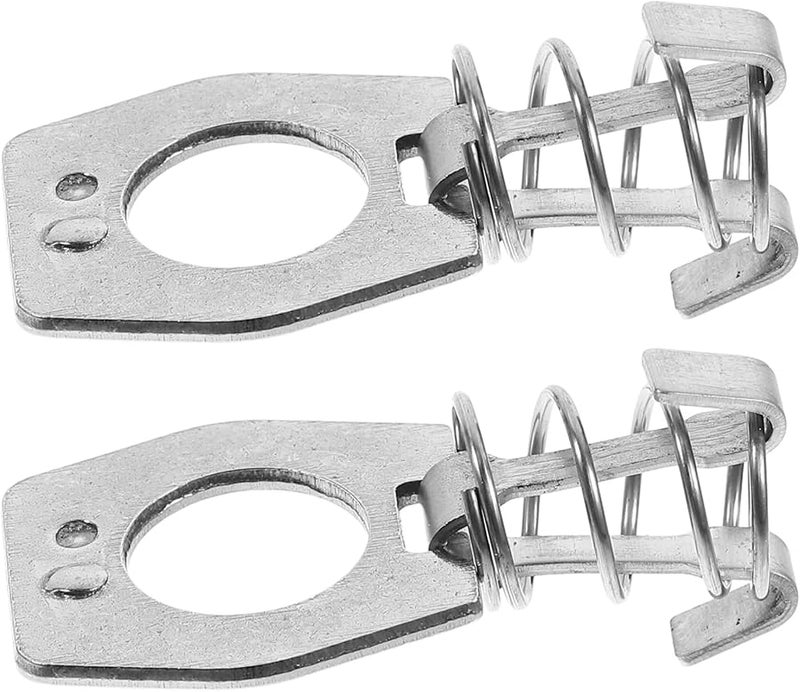 2PCS RV Water Heater Cam Lock Door Latch Easy Install Stainless Steel - Image 2