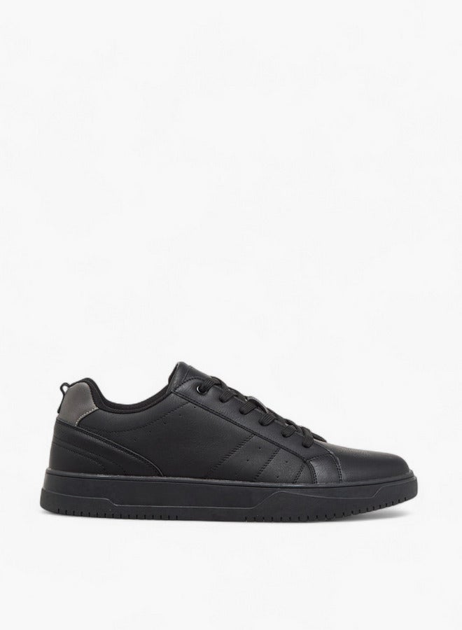 LBL by Shoexpress Men's Panelled Lace-Up Sneakers - Image 1
