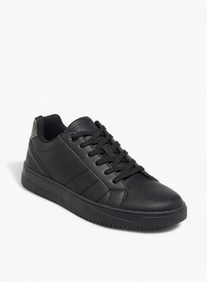 LBL by Shoexpress Men's Panelled Lace-Up Sneakers - Image 2