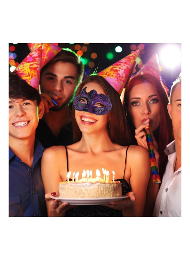 KASTWAVE Masquerade Mask for Men Classic Vintage Venetian Mens Mask Lightweight Gentle - Image 3