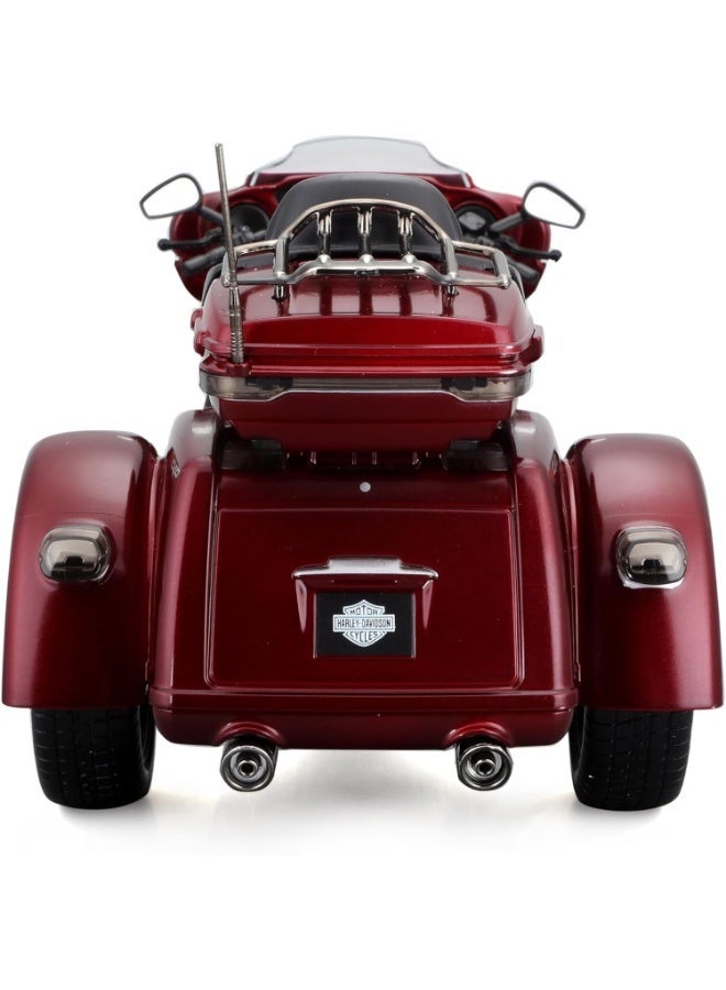 Maisto 1:12 Harley-Davidson 2021 CVO Tri Glide Diecast Trike Model Bike - Image 4
