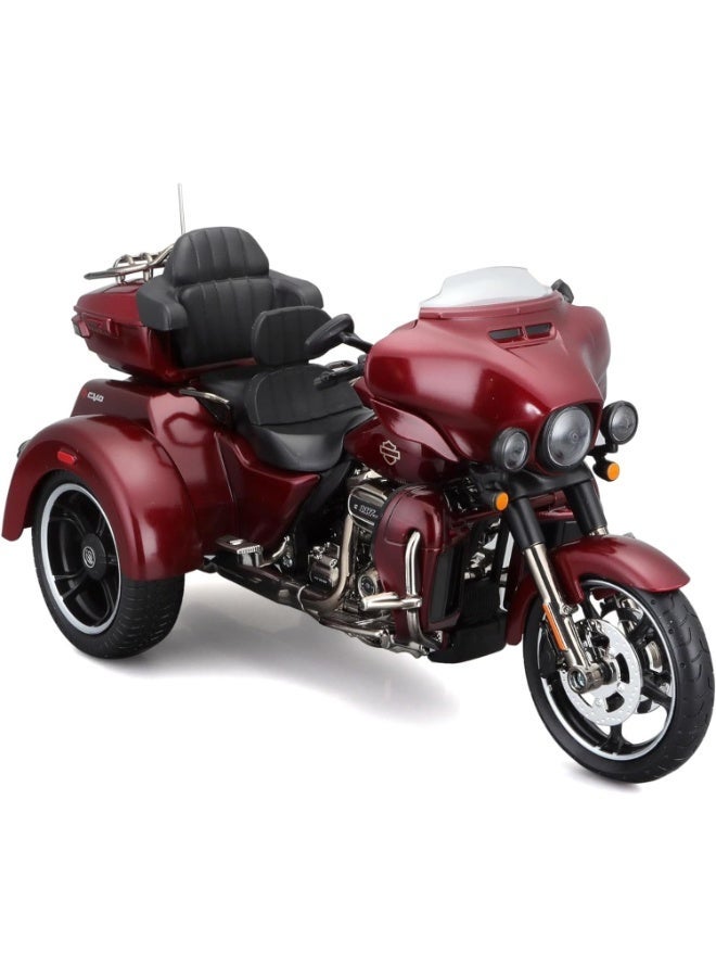 Maisto 1:12 Harley-Davidson 2021 CVO Tri Glide Diecast Trike Model Bike - Image 1