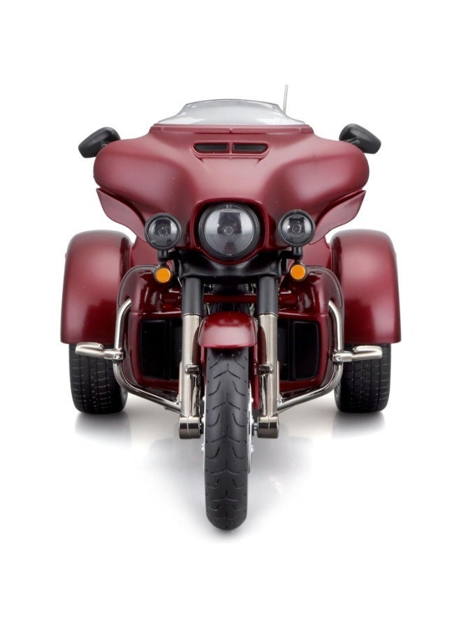 Maisto 1:12 Harley-Davidson 2021 CVO Tri Glide Diecast Trike Model Bike - Image 3