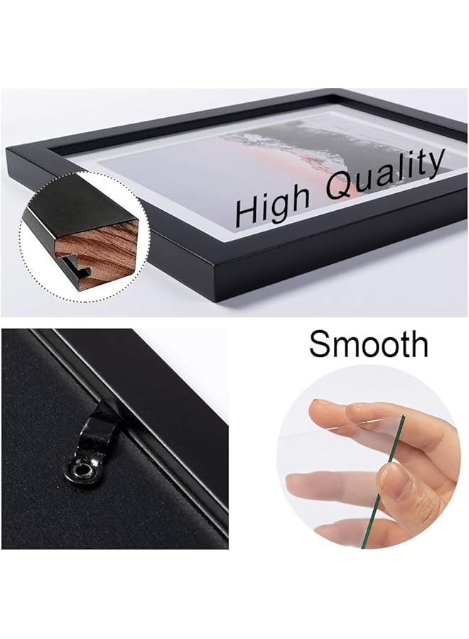 The Bros إطار صور كولاج، 7 حزم من إطارات الصور لتزيين الجدران، مجموعة إطارات للتركيب على الجدار أو العرض على الطاولة - Image 2