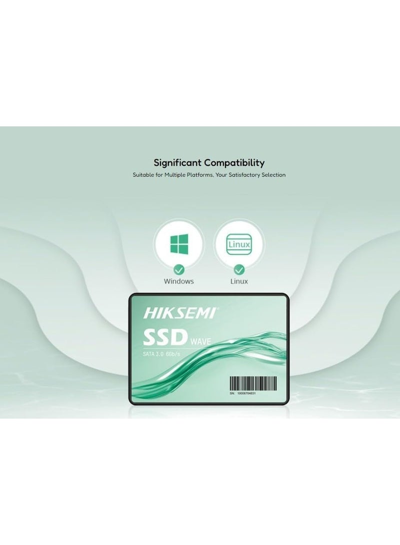 HIKSEMI 1024GB 3D NAND 2.5-inch SATA III SSD Internal Solid State Drive Up to 550MB/s speed - Image 1