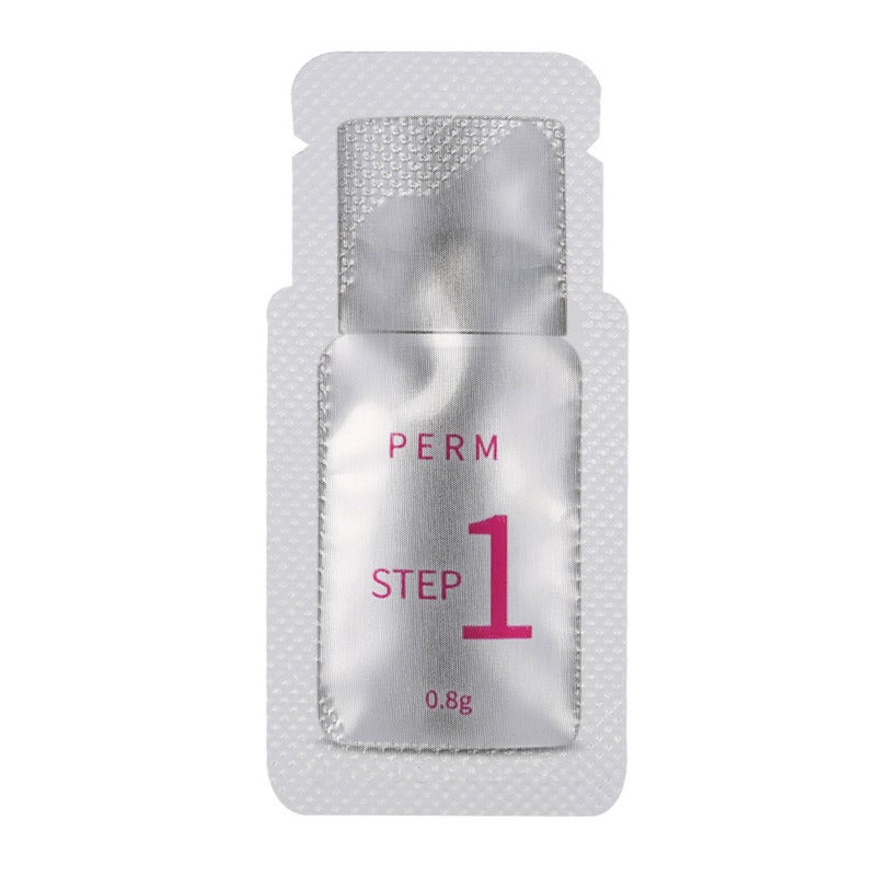 Eyelash Perming Kit 2 Individual Agents Long Lasting Natural Curl Lash Lift - Sanitary Safe Perm Fixation Agent for Home DIY Salon - Image 1