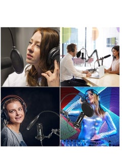 ELTRAZONE Beauenty for BM800 Professional Broadcasting Studio Recording Condenser Microphone Mic Kit with Sound card  - Image 3