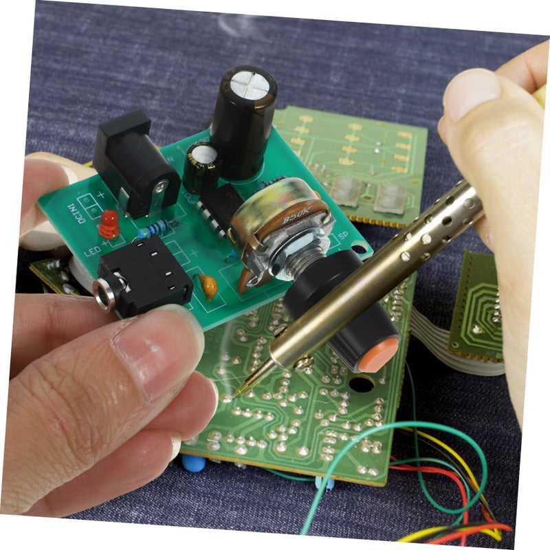 LM386 Mini Amplifier Board Kit 2 Sets Low Power 3 12V Solder Practice DIY Audio Project - Image 4