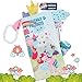 bebe mondo Unicorn Baby Books 06 Months Toys 6 to 12 Months Touch Feel Cloth Crinkle Books for BabiesInfants Soft Sensory Stroller Toys Easter Baby Gifts Shower Items Chweing Book Princess - Image 3