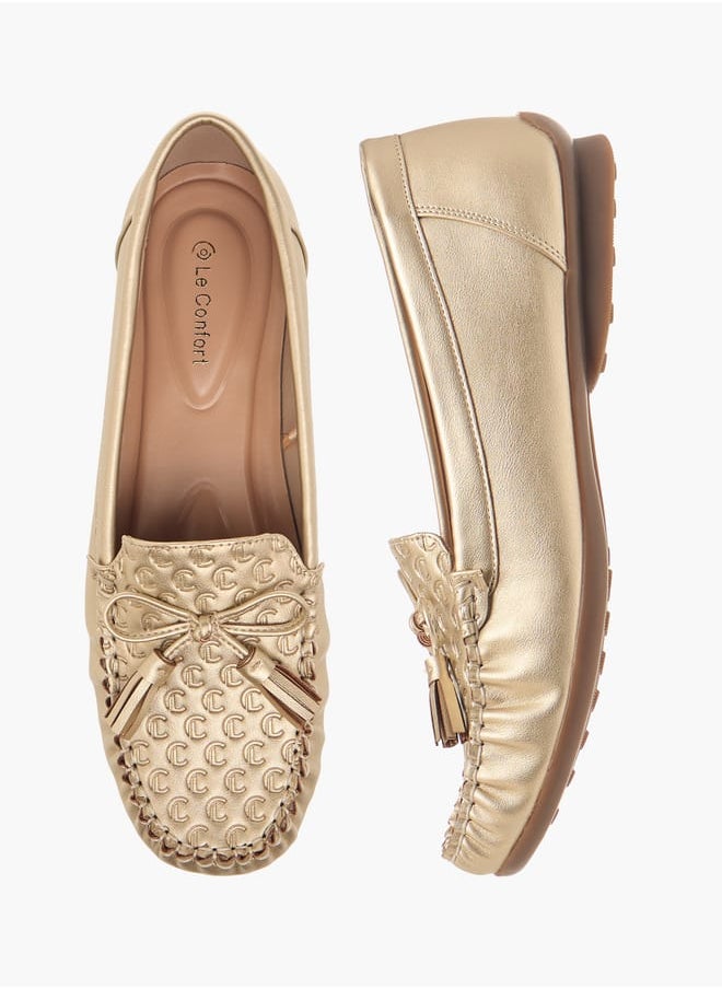 Le Confort Women Bow Accent Slip-On Moccasins  - Image 1