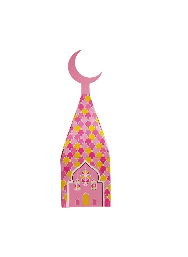 علب كرتونية لتغليف الحلوى مكونة من 50 قطعة لمناسبة عيد الأضحى وحفل رمضان الكريم تذكار. - Image 2