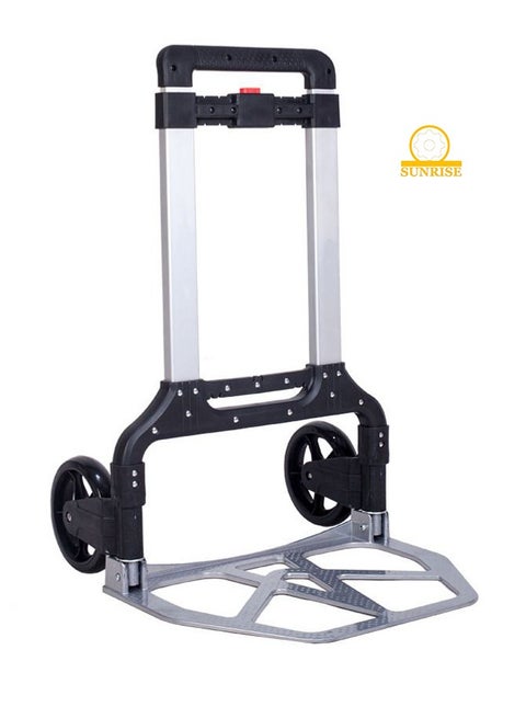 Folding Hand Truck Trolley Big Capacity Aluminum Portable Folding Hand Cart Trolly And Dolly With Wheels