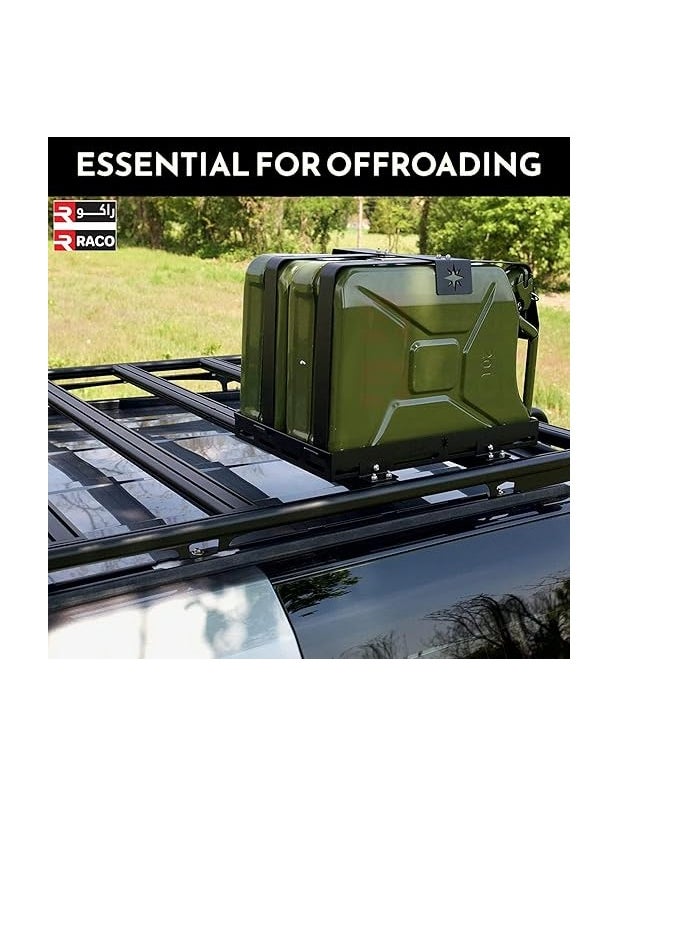 Fuel Can for Gasoline, Diesel and Other Liquids Metal Jerry Can Green Made in Taiwan