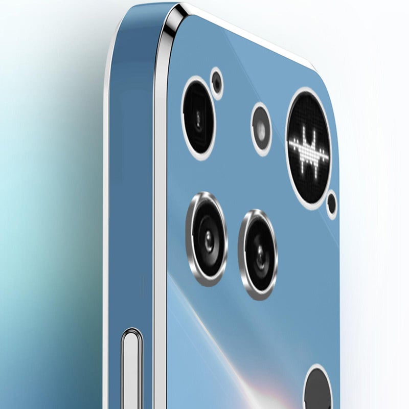 شين لي تونج جراب هاتف TPU مطلي بالكهرباء 6D بحافة مستقيمة لهاتف For Nothing Phone 3 (وردي) - Image 3