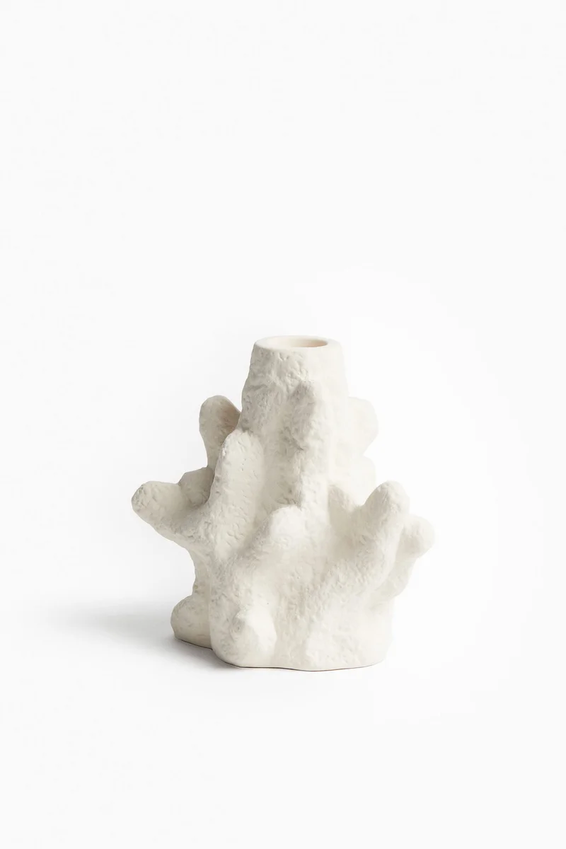 H&M Stoneware candle holder
