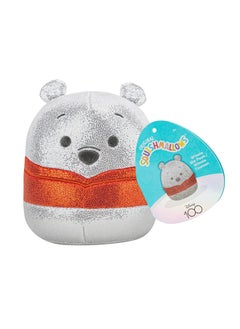Squishmallows Disney Little Plush 5 Inch Winnie The Pooh Officially Licensed Kellytoy Plush Toy Colorful Soft Gift For Kids Girls & Boys Squishy Stuff Toy Multicolor All Age  - Image 1