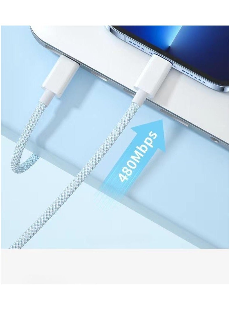 iPhone Fast Charging Cord Type C to Type C Cable for iPhone 16 Pro max/16 Pro/16 plus/16/15 Pro max/15 Pro/15 plus/15 1M - Image 4