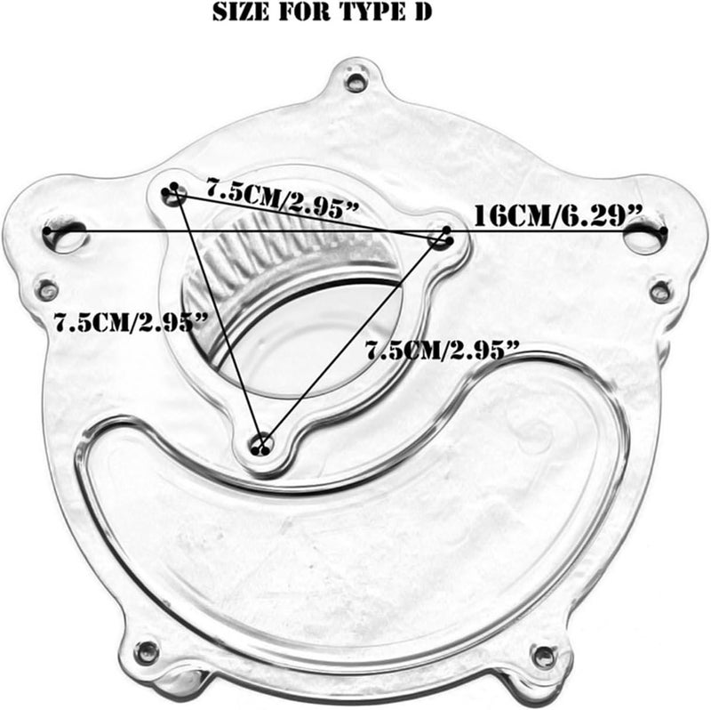 Wivplex Motorcycle Air Filter for Harley Models - Image 3