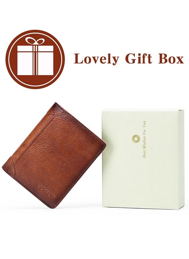 GOIACII - Men's Vintage Leather Wallets - Image 1