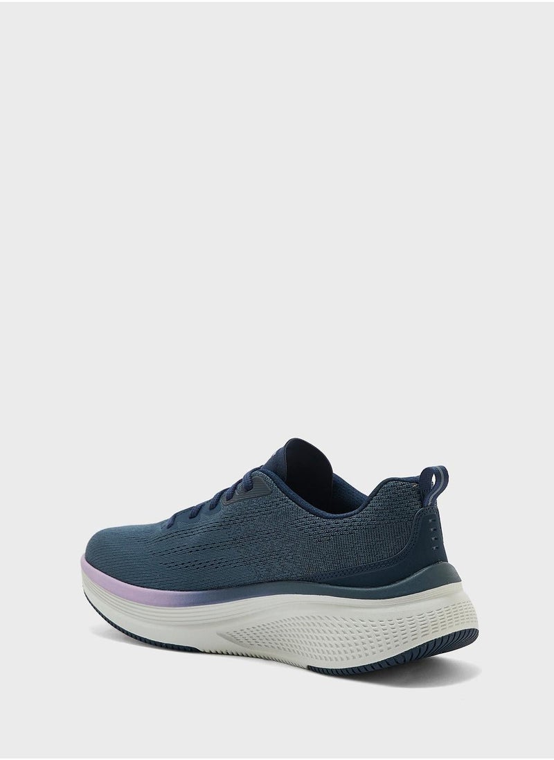 Skechers GO Run Elevate 2.0 Women's Navy Lace-Up Shoes - Image 2