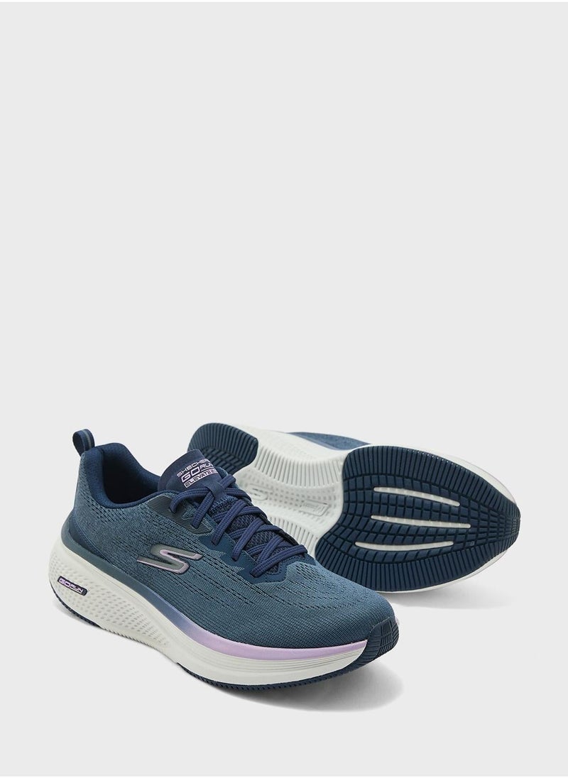 Skechers GO Run Elevate 2.0 Women's Navy Lace-Up Shoes - Image 3