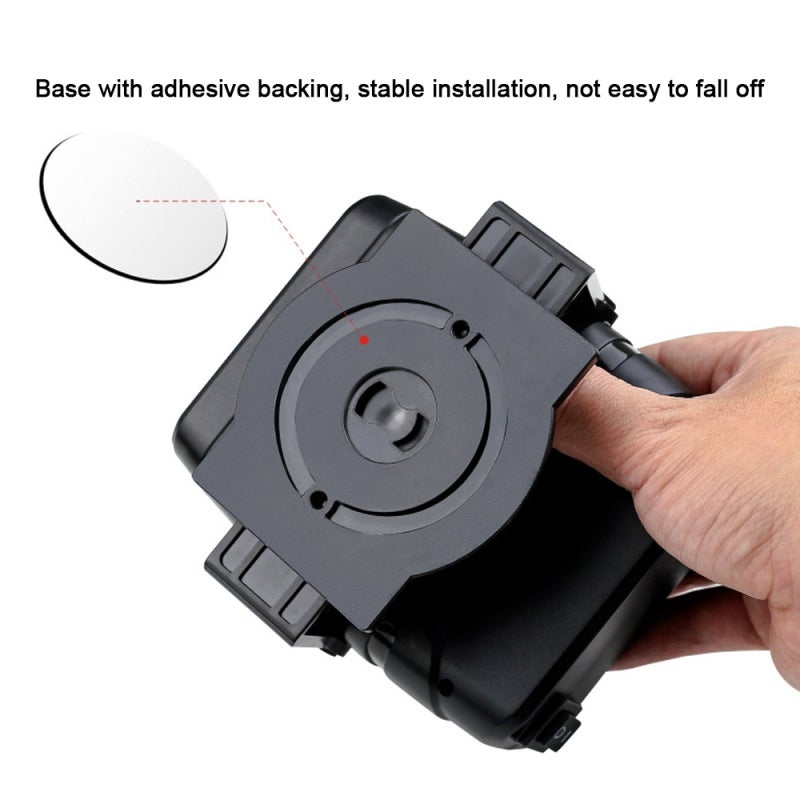 Car Heater Fan: 12V/24V Black Alloy Heating Wire - 360° Rotation Quick Defog Defrost Multifunctional Heating Cooling Plug And Play Silent Operation for 12V/24V Car Van Truck SUV - Image 5