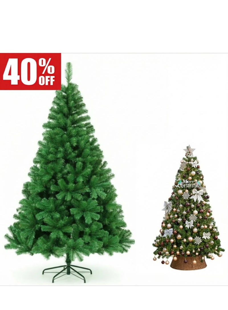 Y&D Premium Artificial Christmas Tree Easy Assemble for Home Office Party Decoration - Image 1