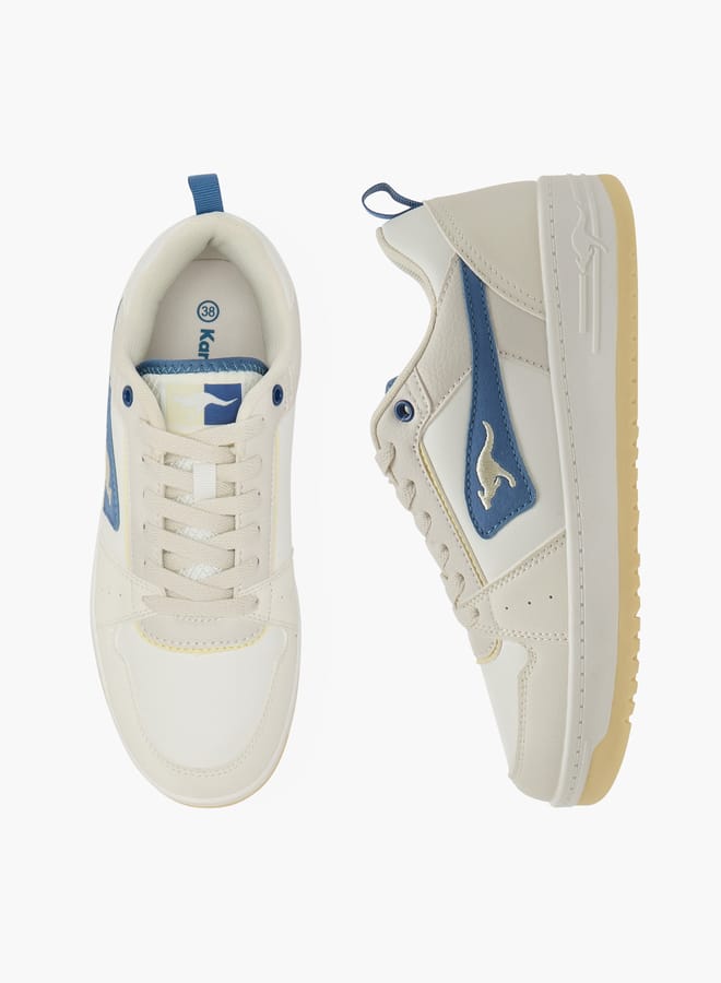 kangaROOS Women's Panelled Sports Shoes With Lace-Up Closure - Image 1