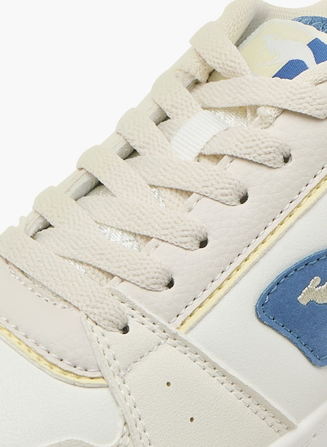 kangaROOS Women's Panelled Sports Shoes With Lace-Up Closure - Image 4
