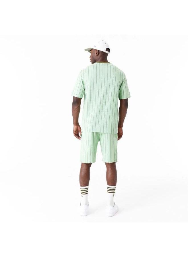 NEW ERA Pinstripe Oversized T-Shirt  - Image 2