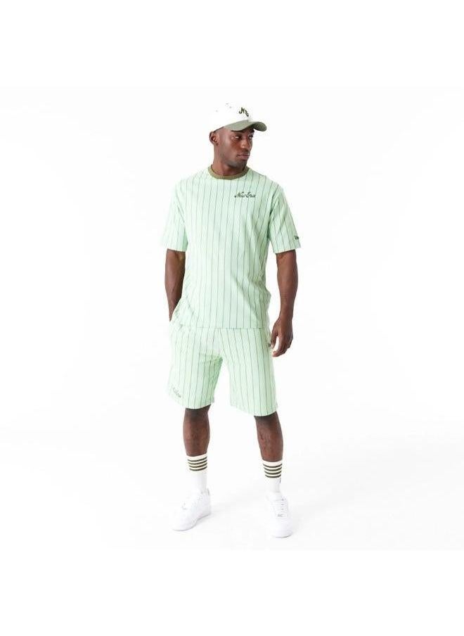 NEW ERA Pinstripe Oversized T-Shirt  - Image 3