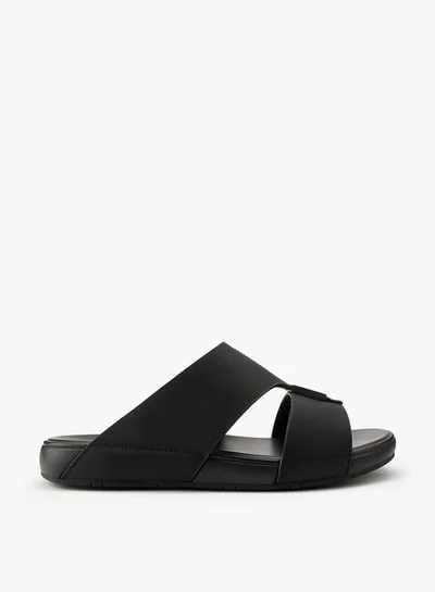 DUCHINI Men's Textured Arabic Slip-On Sandals