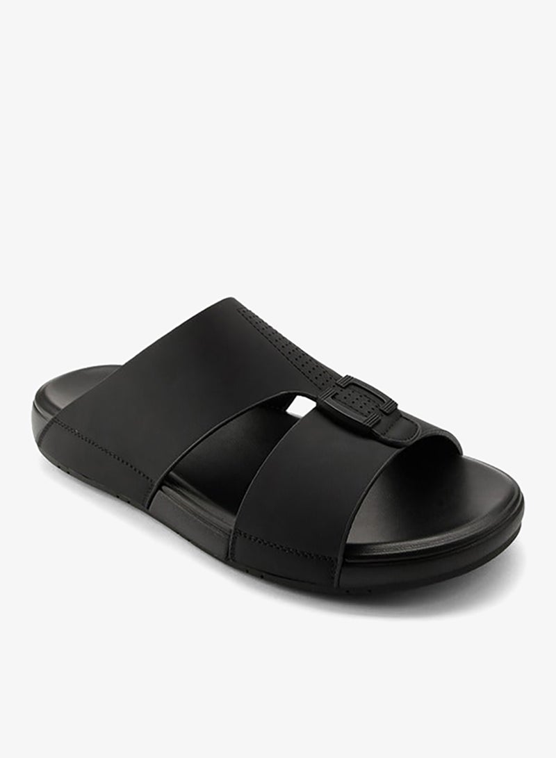 DUCHINI Men's Textured Arabic Slip-On Sandals Ramadan Collection - Image 3
